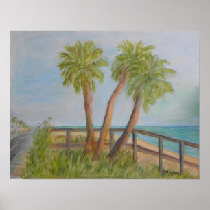 A1A IN FLAGLER STRAND, FLORIDA-Plakat Poster