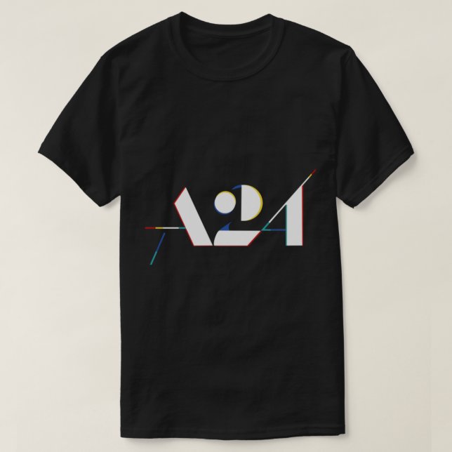A24-Logo 3D-Aktiv T-Shirt (Design vorne)