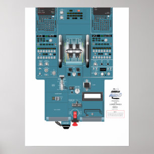 A320 Poster für das untere Aft-Panel