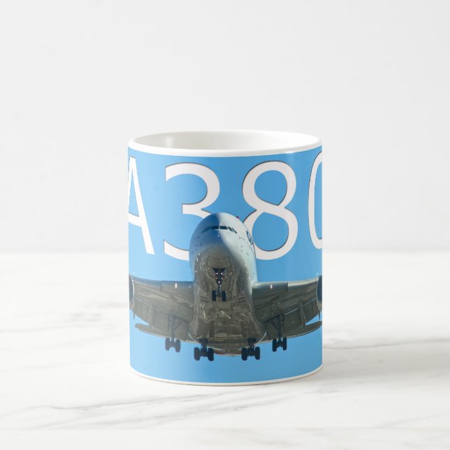 A380 AIRLINER KAFFEETASSE (Mittel)