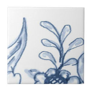 A4 - Delft-Korb-Wandfliese - A4 Fliese