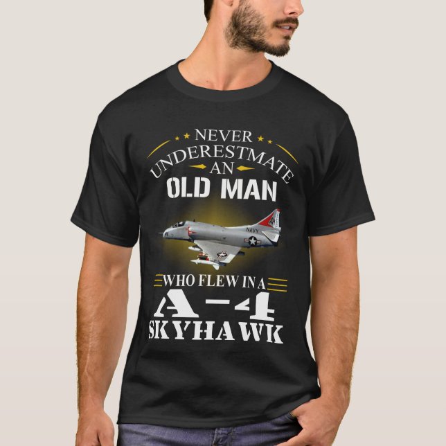 a4-Skyhawk vietnam Veteranen zu Shirts (Vorderseite)