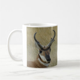 A5 Pronghorn Antilopen-viel Geld-Kopf-Schuss Tasse
