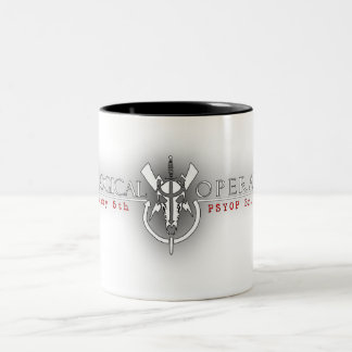 A5POB Kaffee Kup dunkles Glühen Zweifarbige Tasse