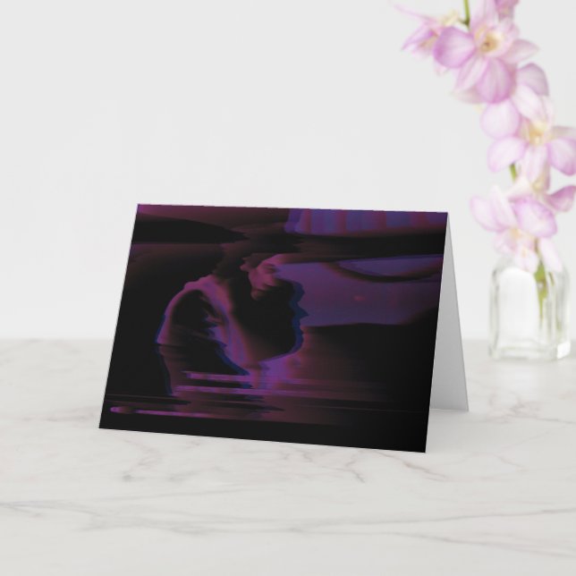 A80 "New in Town" Nr. 002 Karte (Orchidee)