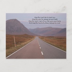 A82 Glen Coe Road Postkarte