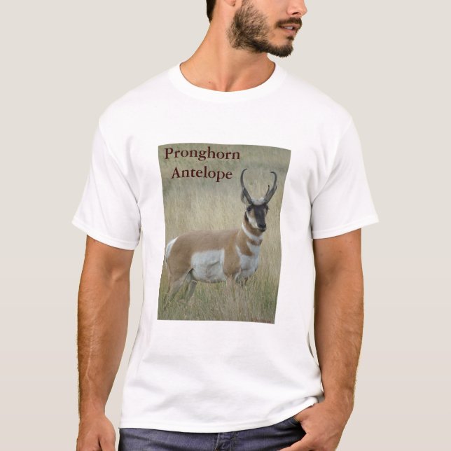 A9 Pronghorn Antilope T-Shirt (Vorderseite)