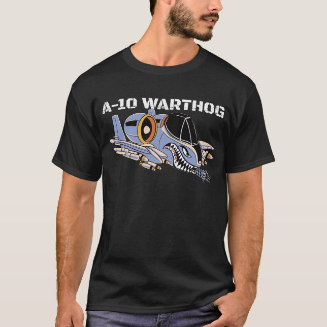 A-10 Militärflugzeug A10 Thunderbird A10 T-Shirt (Vorderseite)