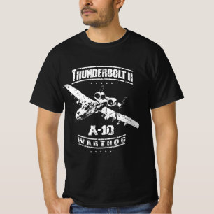 A-10 Thunderbolb II Warthog USAF Angriffskette Dis T-Shirt