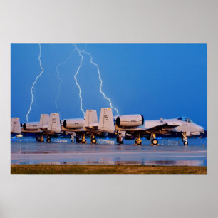 A-10 Thunderbolt II Poster