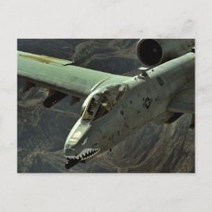 A-10 Thunderbolt II Postkarte