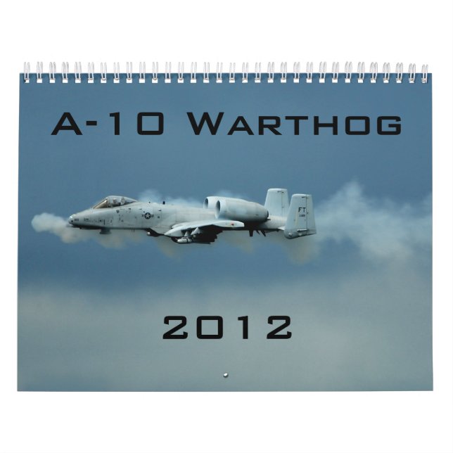 A-10 Warthog-Kalender Kalender (Titelbild)