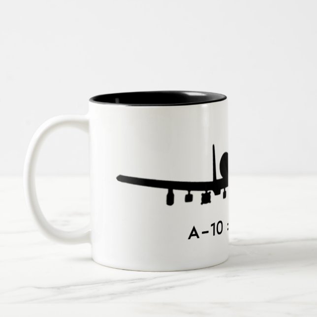 A-10 Warthog-Tasse Zweifarbige Tasse (Links)