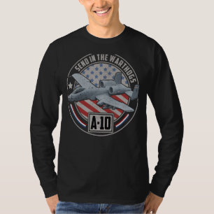 A 10 Warthog Thunderbolzen Attack Aircraft Kämpfer T-Shirt