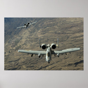 A-10 Warthogs Poster