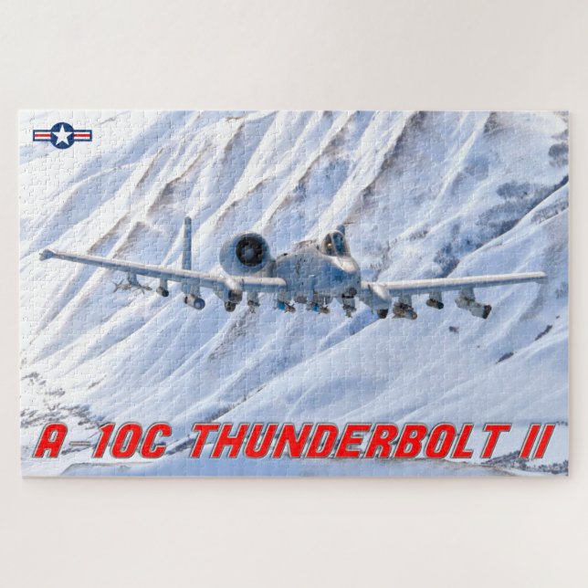 A-10C THUNDERBOLT II (20x30 INCH) Puzzle (Horizontal)
