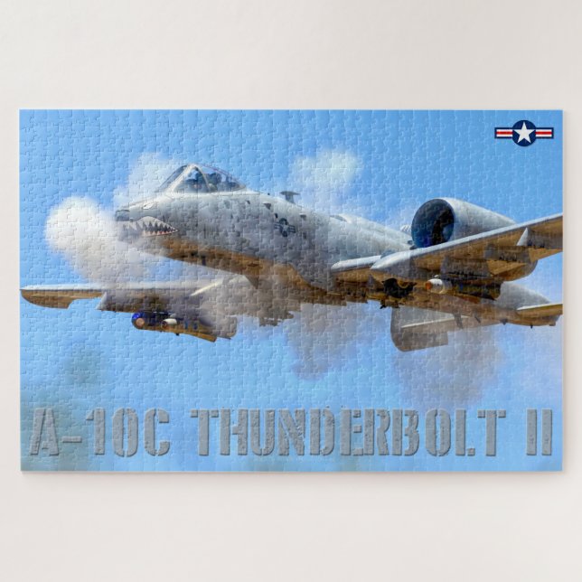 A-10C THUNDERBOLT II (20x30 INCH) Puzzle (Horizontal)