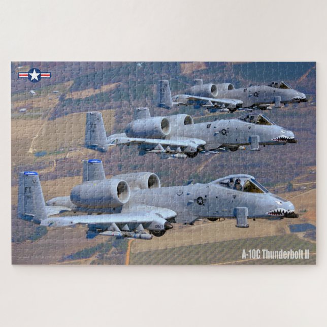 A-10C THUNDERBOLT II (20x30 INCH) Puzzle (Horizontal)