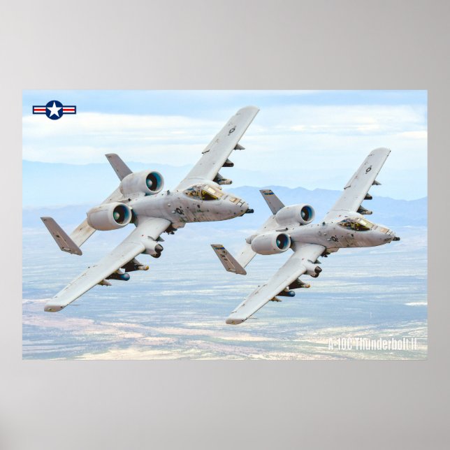 A-10C-THUNDERBOLT II POSTER (Vorne)