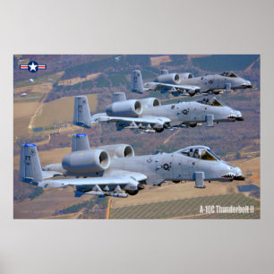 A-10C-THUNDERBOLT II POSTER