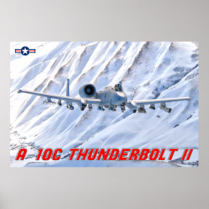A-10C-THUNDERBOLT II POSTER
