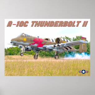 A-10C-THUNDERBOLT II POSTER