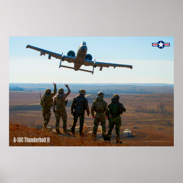 A-10C-THUNDERBOLT II POSTER (Vorne)