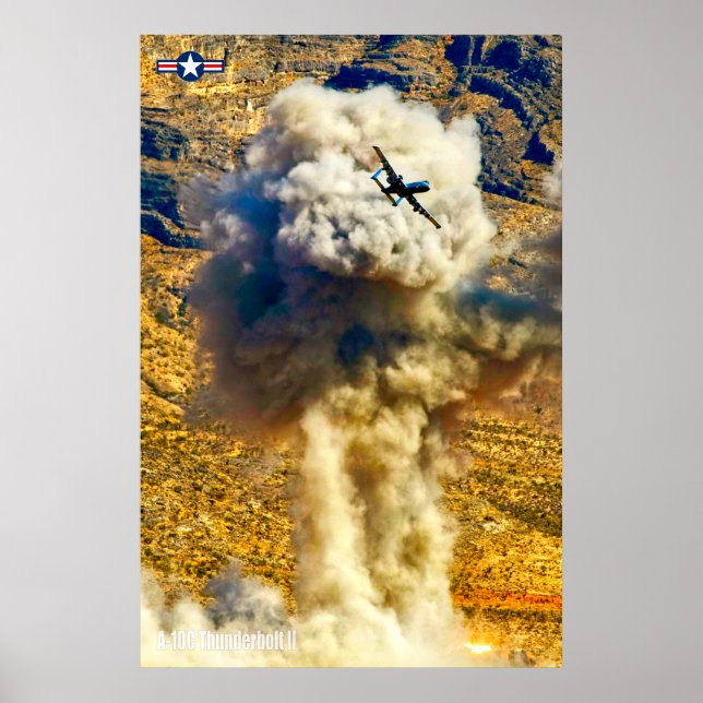 A-10C-THUNDERBOLT II POSTER (Vorne)