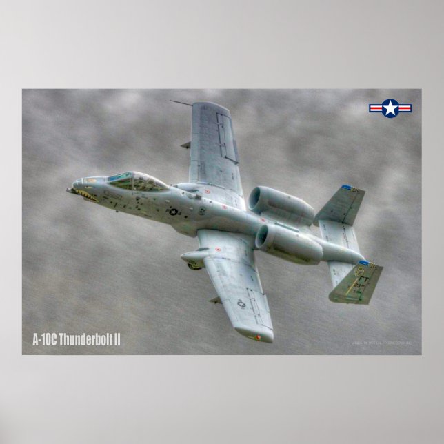 A-10C-THUNDERBOLT II POSTER (Vorne)