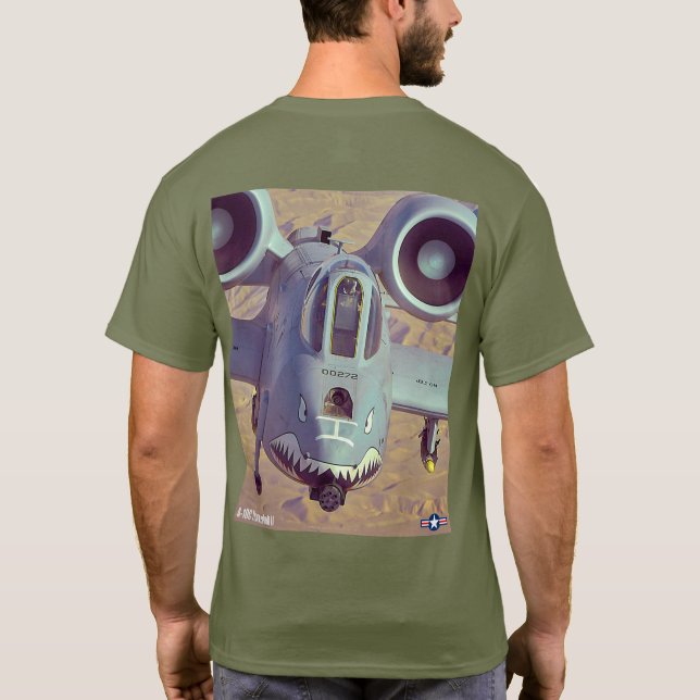 A-10C-THUNDERBOLT II T-Shirt (Rückseite)