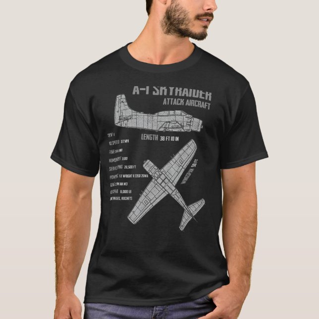 A-1 Skyraider T-Shirt (Vorderseite)