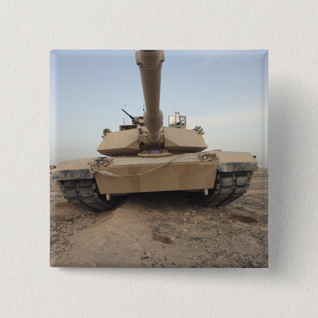 A-1A1 Hauptkampftruhe Button (Vorderseite)