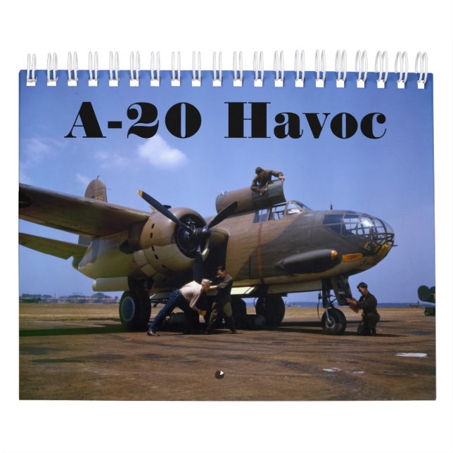 A-20 Havoc Kalender (Titelbild)