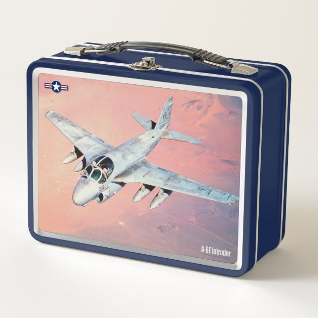 A-6-INTRUDER METALL BROTDOSE (Vorderseite)