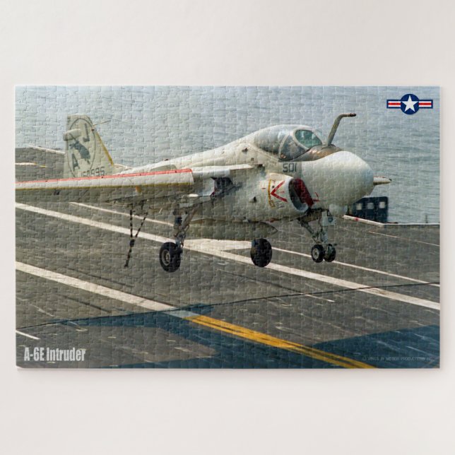 A-6E-INTRUDER (20x30 INCH) Puzzle (Horizontal)