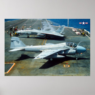 A-6E-INTRUDER und F-14 TOMCAT Poster