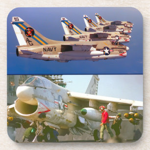 A-7 CORSAIR II GETRÄNKEUNTERSETZER