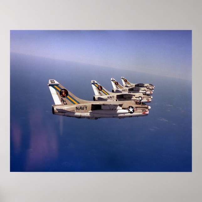 A-7 Corsair II Poster (Vorne)