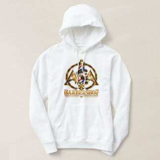 A&A Barbershop Eigenes Logo | Premium Herren Frise Hoodie