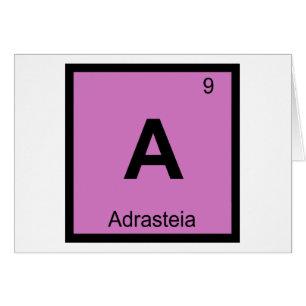A - Adrasteia Nymphe Chemie Periodensystem Griechi