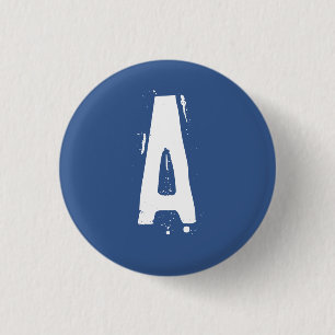 "A-" Alphabet sammelbar (#2) Button
