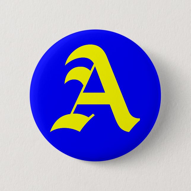 A - altes Englisch Button (Vorderseite)