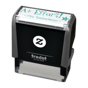 "A+ Aufwand!" Teacher Feedback Rubber Briefmarke Permastempel