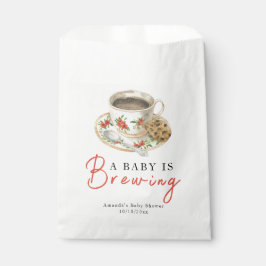 A Baby Is Brewing Coffee Cup Baby Shower Geschenktütchen