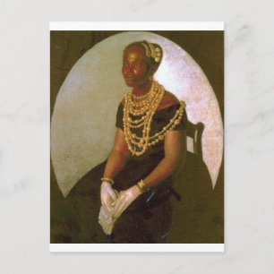 A Baiana Woman Postkarte