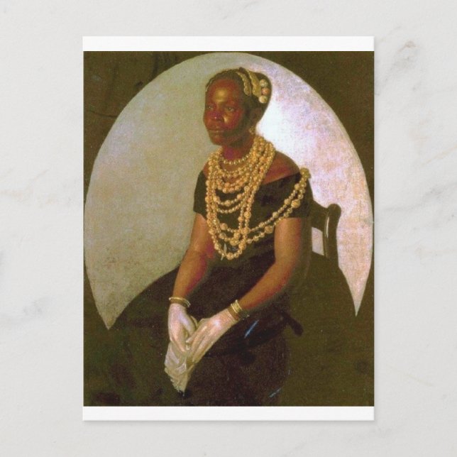 A Baiana Woman Postkarte (Vorderseite)