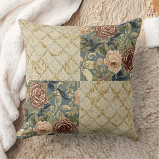 A Beautiful Combination of Floral and Motif Patter Kissen