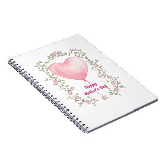 A beautiful notepad for Mother's Day- Pastel pink Notizblock