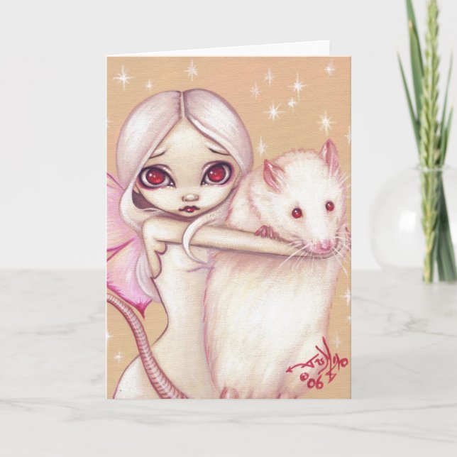 "A Beautiful Rat" Karte (Vorderseite)