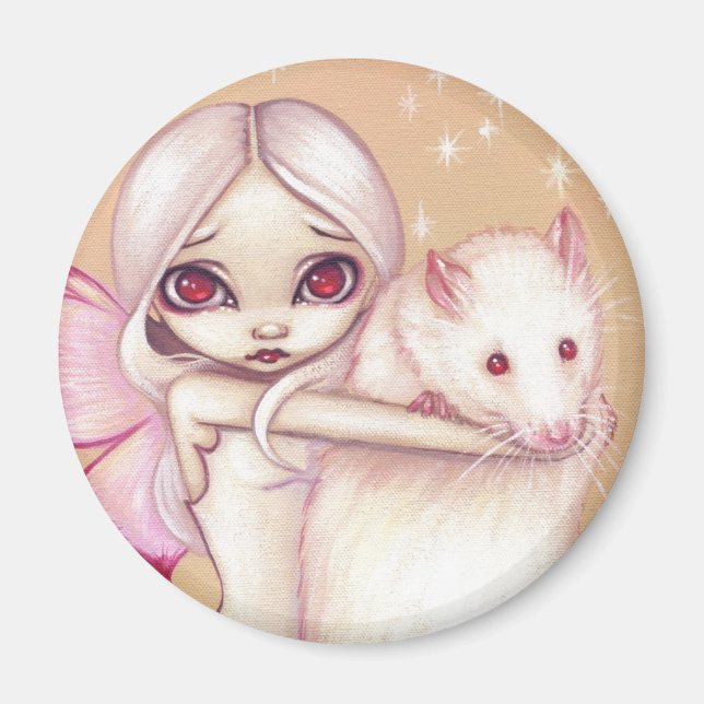 "A Beautiful Rat" Magnet (Vorne)